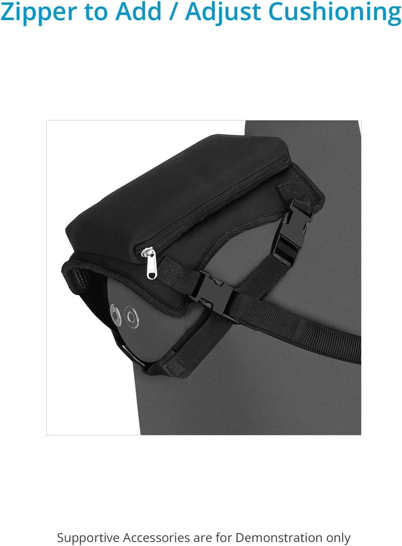 PROAIM Comfy Camera Shoulder Cushion Pad (Large Size) for Photographer, Video Maker & Filming Crew. Ergonomic Cushion Padding for Enhanced Comfort, Adjustable Straps with Quick Closer. - Image 5